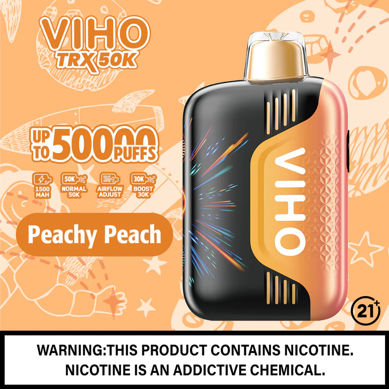 Viho TRX 50,000 Puffs 5% Nic 5ct Display Box Disposable Vape - Premium  from Y&M WHOLESALE - Just $50! Shop now at Y&M WHOLESALE