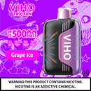 Viho TRX 50,000 Puffs 5% Nic 5ct Display Box Disposable Vape - Premium  from Y&M WHOLESALE - Just $50! Shop now at Y&M WHOLESALE