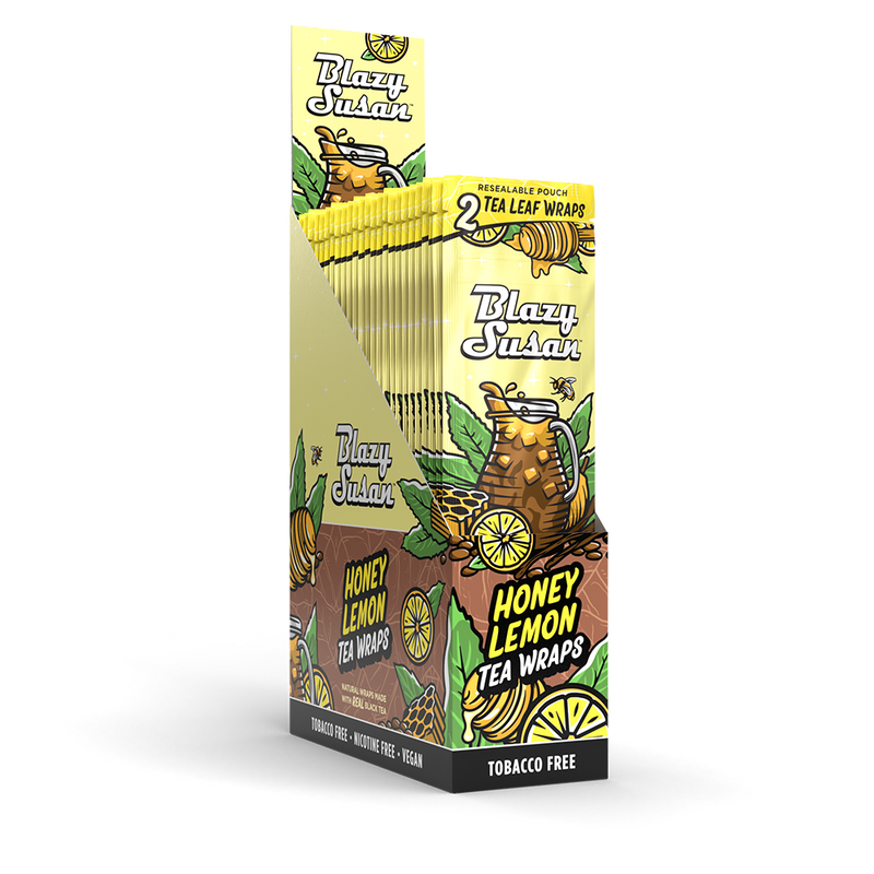 Blazy Susan Tea Leaf 2pk Wrap 25ct - Premium  from Y&M WHOLESALE - Just $22! Shop now at O&Z WHOLESALE