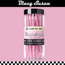 Blazy Susan Pink Cones Queen Size 120mm 25ct Jar - Premium  from Y&M WHOLESALE - Just $10! Shop now at O&Z WHOLESALE
