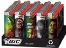 Bic Lighter Bob Marley 50ct Display Box - Premium  from Y&M WHOLESALE - Just $90! Shop now at Y&M WHOLESALE