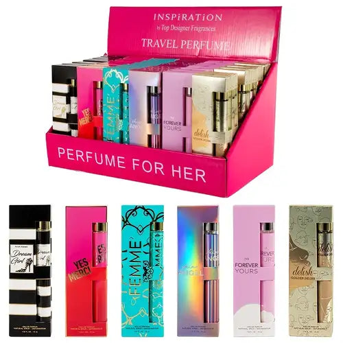 Women Perfume Gift Set 1.18oz 48ct Display Box #88814 - Premium  from Y&M WHOLESALE - Just $86! Shop now at O&Z WHOLESALE