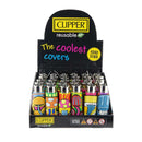 Clippers Lighter Pop-Cover IN/OUT Tray 30ct Display Box - Premium  from Y&M WHOLESALE - Just $60! Shop now at O&Z WHOLESALE