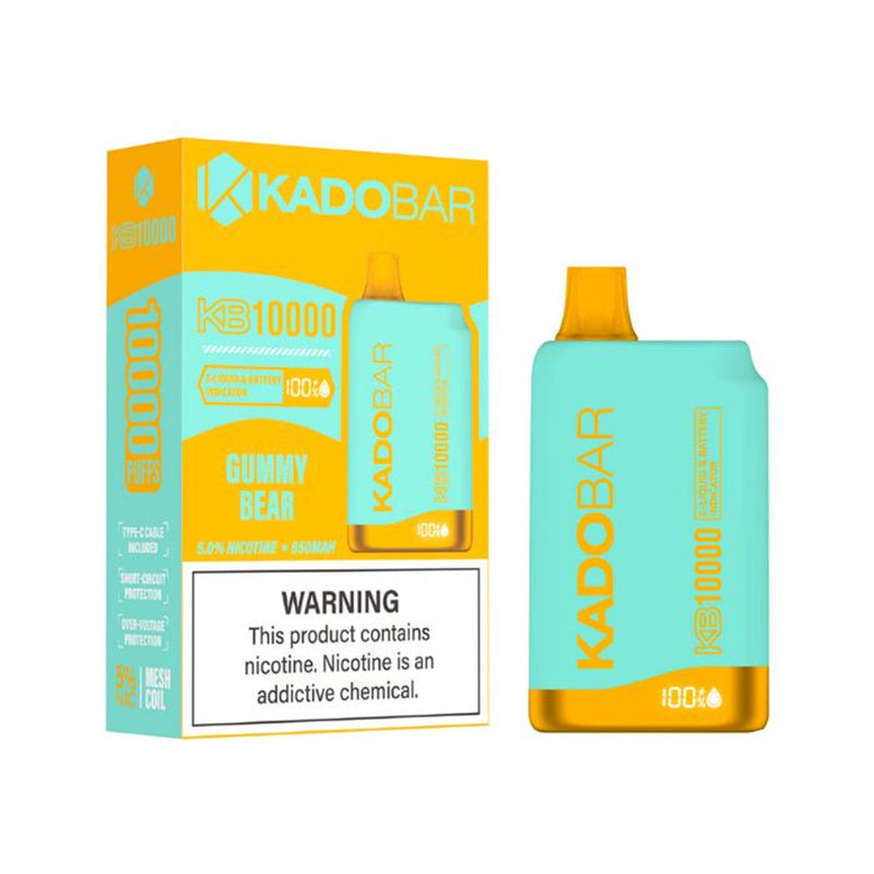 Kado Bar KB10,000 Puffs Disposable Vape 5ct Display - Premium  from H&S WHOLESALE - Just $35! Shop now at O&Z WHOLESALE