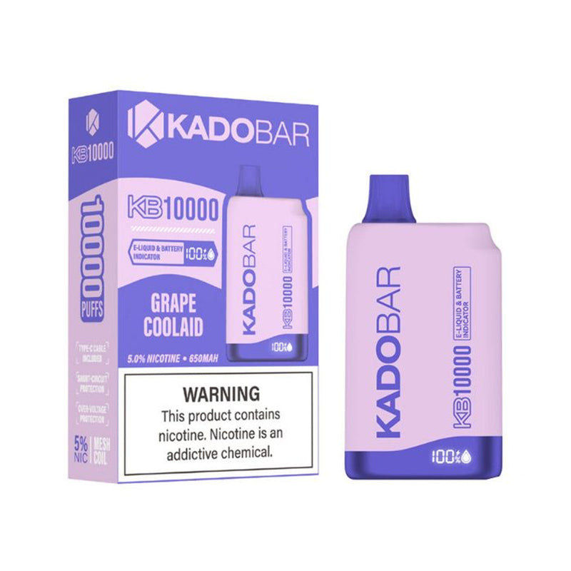 Kado Bar KB10,000 Puffs Disposable Vape 5ct Display - Premium  from H&S WHOLESALE - Just $35! Shop now at O&Z WHOLESALE