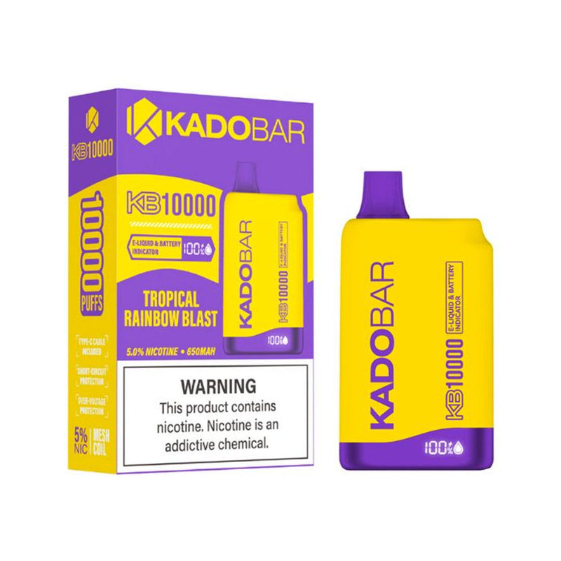 Kado Bar KB10,000 Puffs Disposable Vape 5ct Display - Premium  from H&S WHOLESALE - Just $35! Shop now at O&Z WHOLESALE