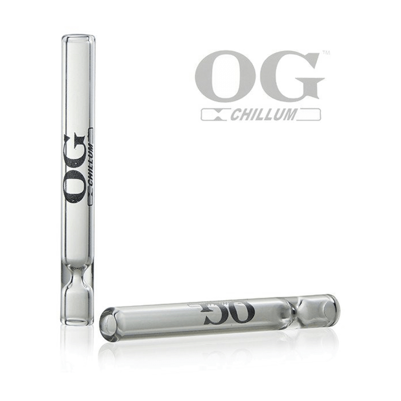 OG Chillum Glass Clear 100pc display - Premium  from H&S WHOLESALE - Just $0! Shop now at O&Z WHOLESALE