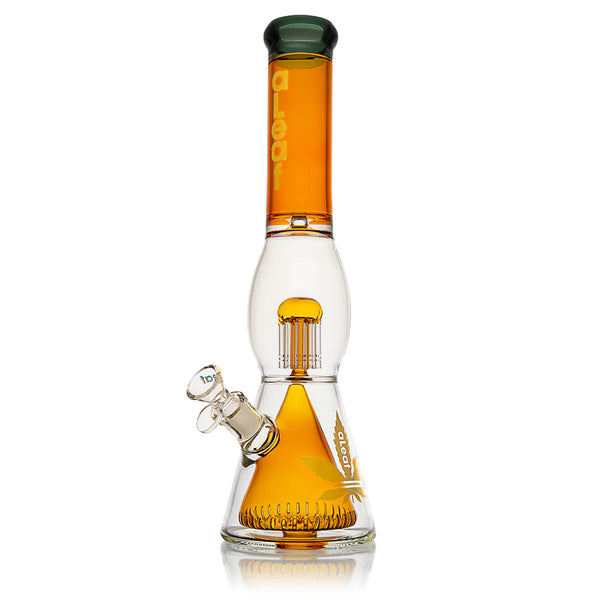 Aleaf 16’’ 7mm Beaker The Pyramid Perc Glass Pipe 1ct #AL2020 - Premium  from O&Z WHOLESALE - Just $65! Shop now at O&Z WHOLESALE