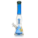 Aleaf 16’’ 7mm Beaker The Pyramid Perc Glass Pipe 1ct