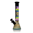 Aleaf 10’’ straight Rainbow Glass Pipe 1ct