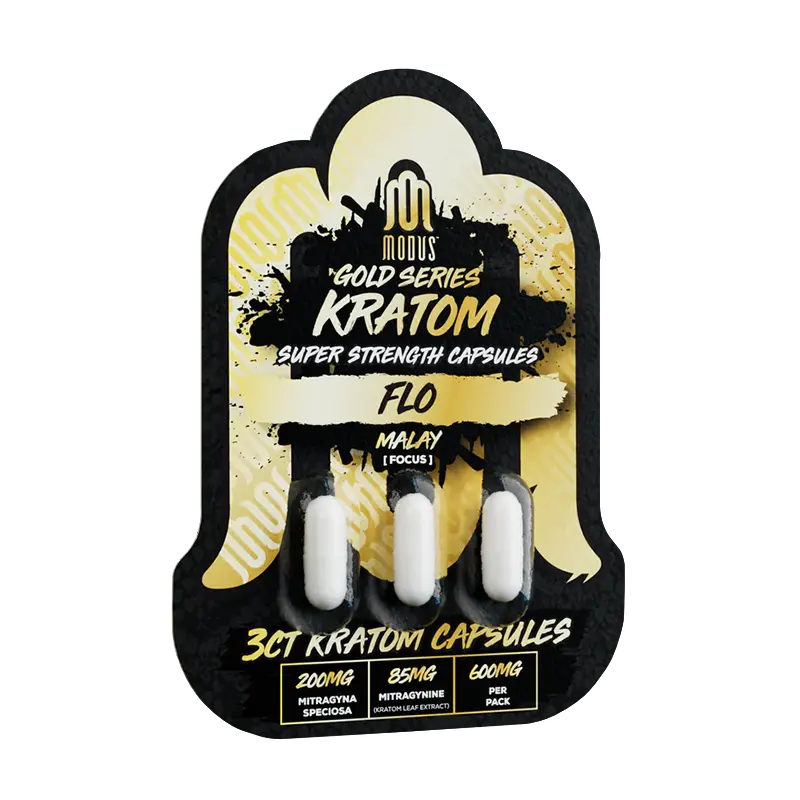 Modus Gold Series Kratom Super Strength 600mg 3ct Capsule 1ct - Premium  from H&S WHOLESALE - Just $8.50! Shop now at O&Z WHOLESALE
