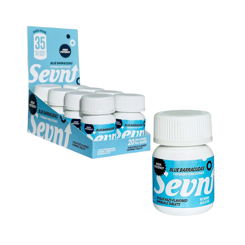 Sevn 7-Hydroxy Pure Extract 35mg Per Tablets 10ct Per Jar 8ct Jars A box - Premium  from Y&M WHOLESALE - Just $205! Shop now at O&Z WHOLESALE