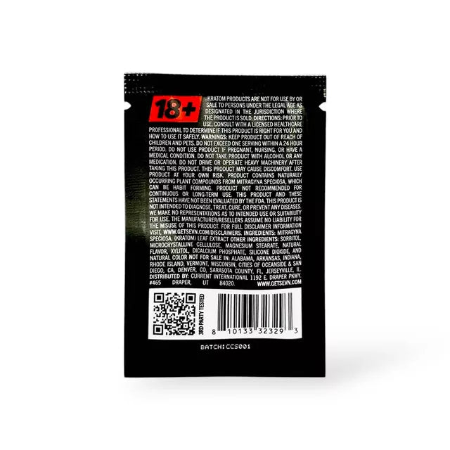 Sevn 7-Hydroxy Pure Extract 40mg Single Tablet Per Pack 30ct Display Box - Premium  from Y&M WHOLESALE - Just $115! Shop now at O&Z WHOLESALE