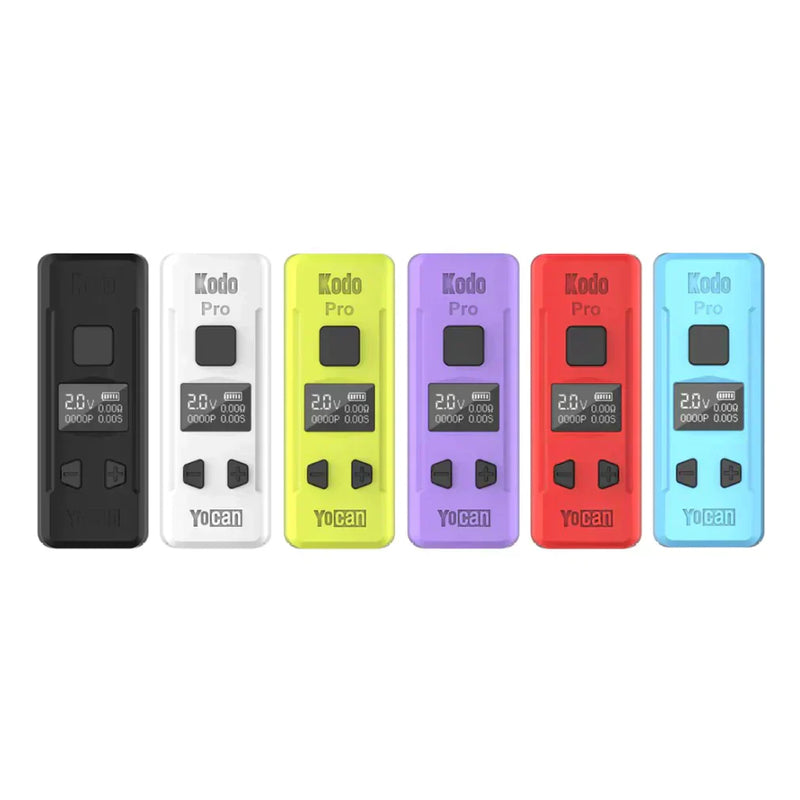 Yocan Kado Pro 400mAh Cartridge Protable With Screen 20ct Display Assorted Colors - Premium  from H&S WHOLESALE - Just $130! Shop now at O&Z WHOLESALE