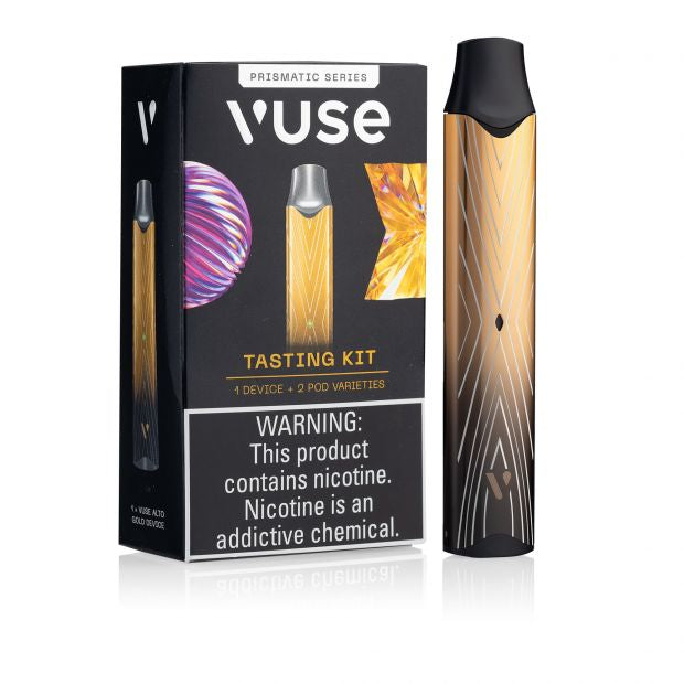 VUSE Alto Prismatic Series Tasting Kit With 2X1.8ML Prefilled Nicotine Pods 5pc 1ct Display Box - Premium  from O&Z WHOLESALE - Just $85! Shop now at O&Z WHOLESALE