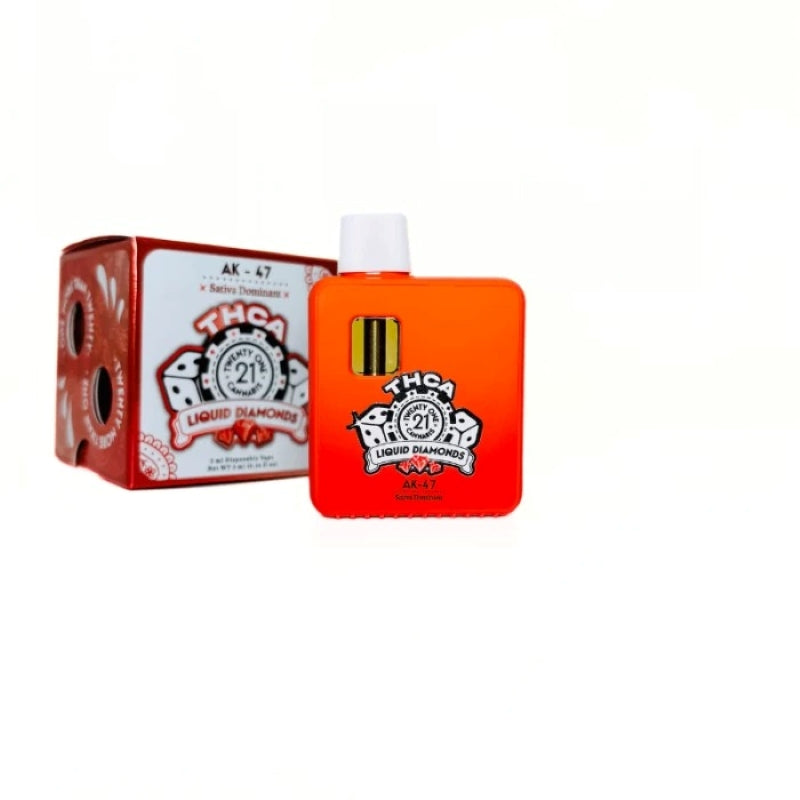 Twenty One 3g THC-A Liquid Diamond Disposable Vape 1ct - Premium  from H&S WHOLESALE - Just $14! Shop now at H&S WHOLESALE