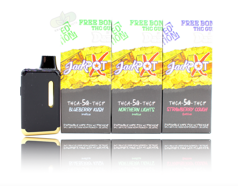 Dazed Jackpot X 5g Delta 8+THC-A+THC-P Disposable Vape 1ct - Premium  from H&S WHOLESALE - Just $22! Shop now at H&S WHOLESALE