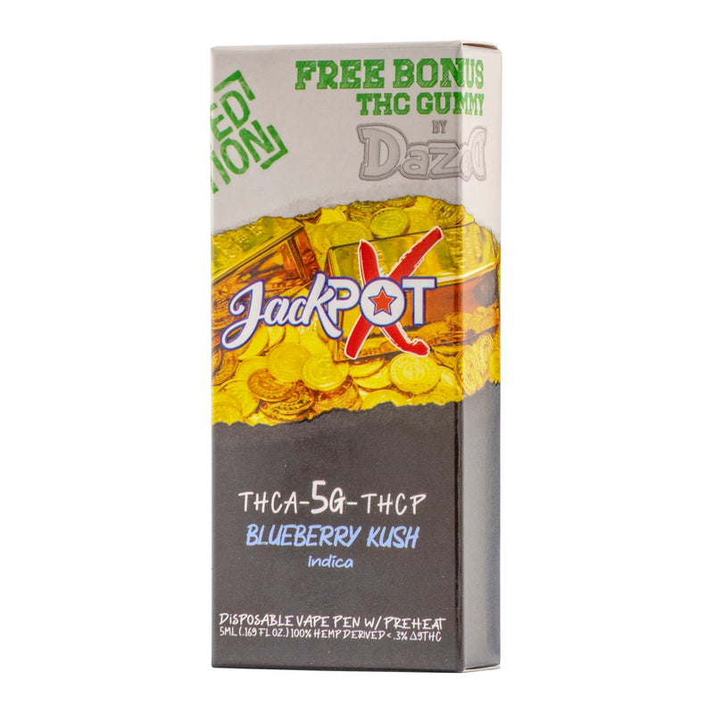 Dazed Jackpot X 5g Delta 8+THC-A+THC-P Disposable Vape 1ct - Premium  from H&S WHOLESALE - Just $22! Shop now at H&S WHOLESALE