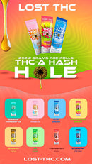 Losst THC Hash Holes THC-A Infused Prerolls 2X2.2g 10ct Display Box