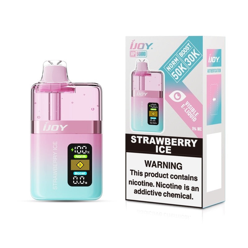 iJoy XP50,000 puffs 20ml 5% Nic Disposable Vape 5ct Display Box