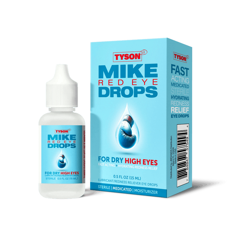 Tyson 2.0 Mike Red Eye Drops 15ml 30ct Display