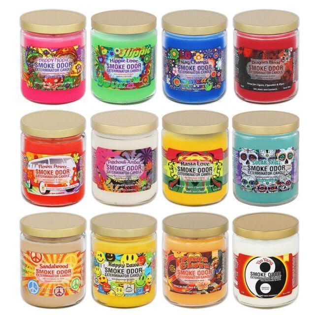 Smoke odor exterminator candle 13oz 1ct - Premium  from H&S WHOLESALE - Just $5.99! Shop now at O&Z WHOLESALE