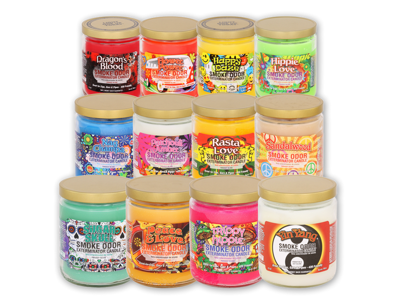 Smoke odor exterminator candle 13oz 1ct - Premium  from H&S WHOLESALE - Just $5.99! Shop now at O&Z WHOLESALE