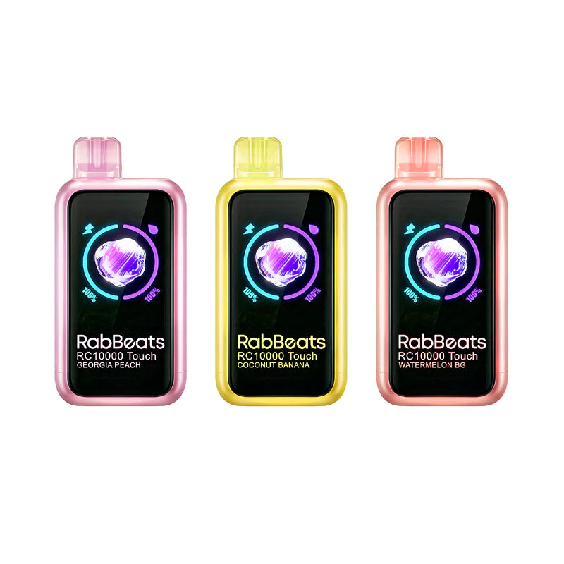 Rabeats RC10,000 Puffs Touch 5ct Disposable Vape - Premium  from H&S WHOLESALE - Just $40! Shop now at H&S WHOLESALE