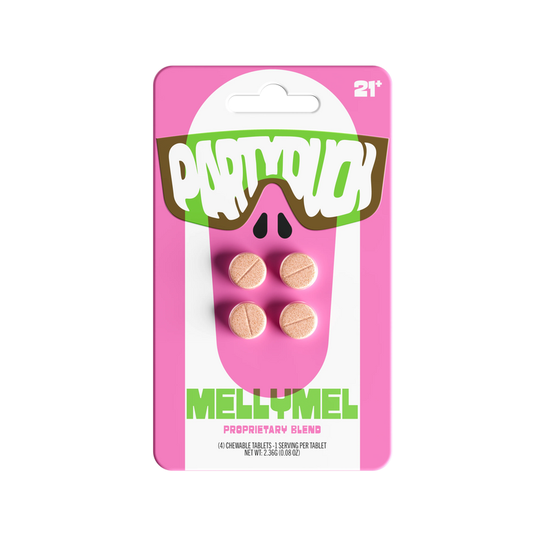 PartyDuck Proprietary Blend 4pk Chewing Tablets 10ct Display Box