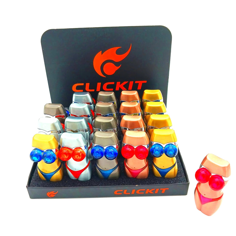 Torch Clickit Light Up Body 20ct Display