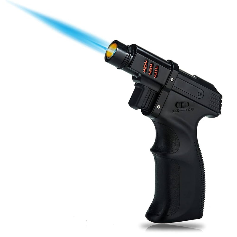 Clickit Gun Torch Lighter 10ct Display Box GT-015