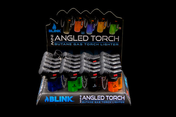 Blink Mini Angled Torch Lighter 20ct Display Box #597