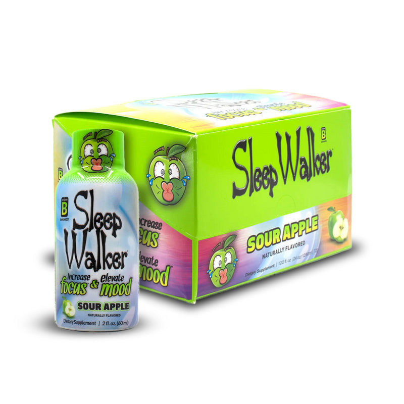 Sleepwalker 2oz Mood Enhancement Liquid Shots 12ct Display Box