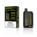 Kado Bar Black Edition 10,000 Puffs 5% Nic 18ml 5ct Disposable Vape - Premium  from H&S WHOLESALE - Just $32! Shop now at O&Z WHOLESALE