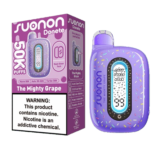 Suonon Donete 50,000 Puffs 5% Nic 20ml Disposable Vape 5ct Display Box