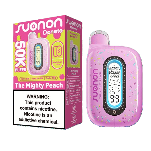 Suonon Donete 50,000 Puffs 5% Nic 20ml Disposable Vape 5ct Display Box