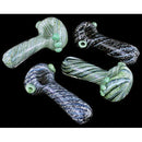 Colored Glass Swirl Large 5’’ Hand Pipe 1ct Style#18 LP-018 #10663