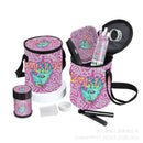 Bucket Bag Smoking Juice Set 7 Pieces 1ct (E-Grinder+10 One Hitter+Rolling Machine+Jar+Preroll Holder) - Premium  from H&S WHOLESALE - Just $16.50! Shop now at Y&M WHOLESALE