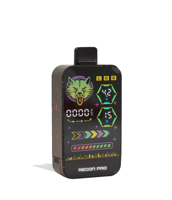 Wulf Recon Pro Digital Dual Cartridge Vaporizer 9pk Display Box Assorted Colors