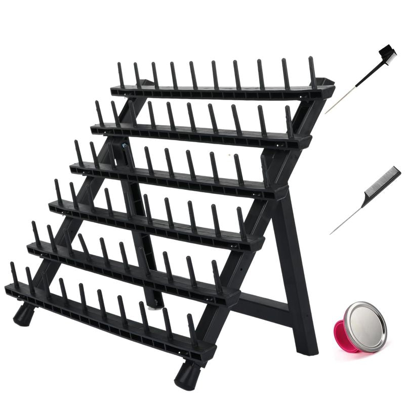 Black Wood Honey Straw Display 1ct