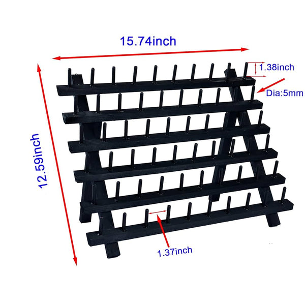 Black Wood Honey Straw Display 1ct