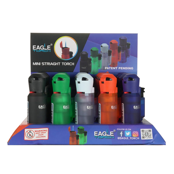 Eagle Torch Mini-Straight Torch PT180MS 20ct Display Box - Premium  from H&S WHOLESALE - Just $30! Shop now at Y&M WHOLESALE