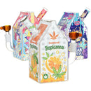 Juice Carton LED Glass Water Pipe Per Pice - Premium  from H&S WHOLESALE - Just $35! Shop now at H&S WHOLESALE