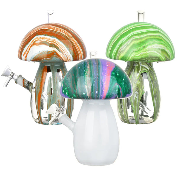 Trippy Mushroom Water Pipe 1ct - Premium  from H&S WHOLESALE - Just $32! Shop now at H&S WHOLESALE