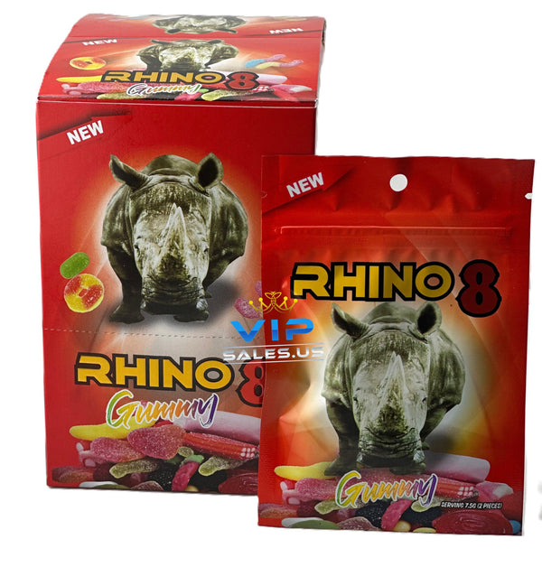 Rhino 8 Gummies 24ct - Premium  from H&S WHOLESALE - Just $18! Shop now at Y&M WHOLESALE