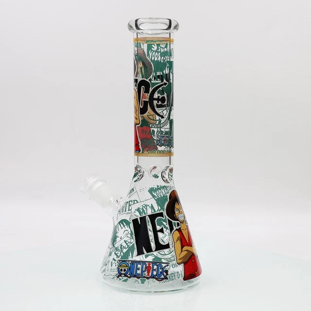 10” Silo Glass Water Pipe Anime 1ct