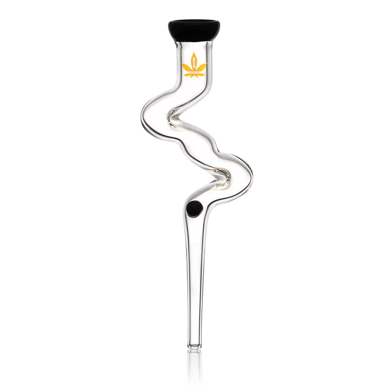 8’’ Aleaf Colored Winding Glass Straw Nectar Collector 1ct