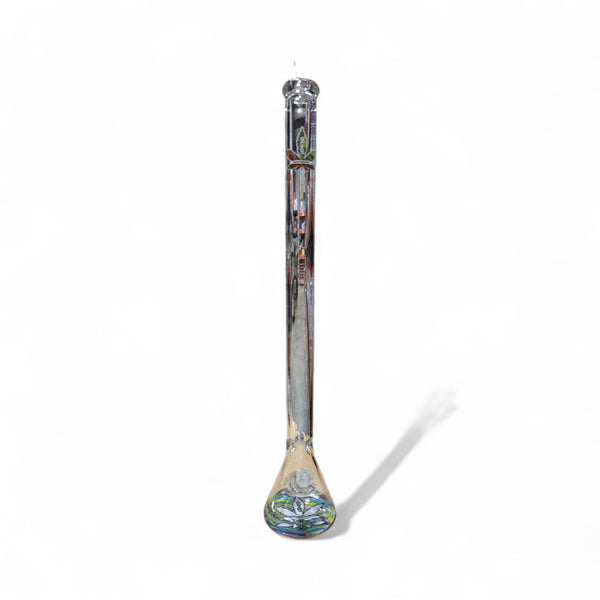 30” Aleaf Abstract Beaker Water Pipe 1ct #AL8003