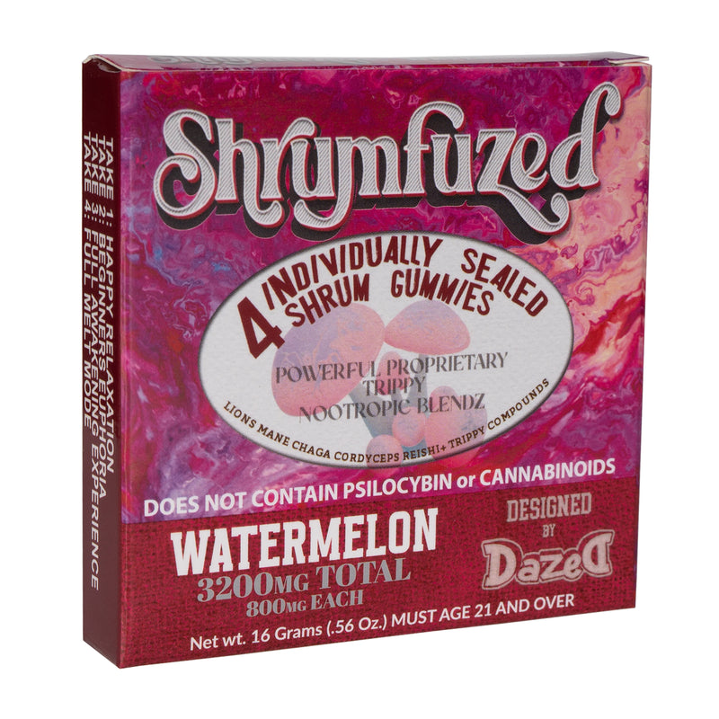Dazed Shrumfuzed 4pk Gummies 3200mg 10ct - Premium  from H&S WHOLESALE - Just $65! Shop now at O&Z WHOLESALE