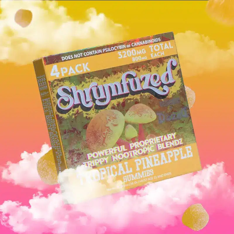 Dazed Shrumfuzed 4pk Gummies 3200mg 10ct - Premium  from H&S WHOLESALE - Just $65! Shop now at O&Z WHOLESALE